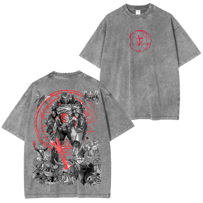 The Hell Walker v.2 Unisex Washed T-Shirt