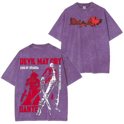 Devil May Cry Unisex Washed T-Shirt