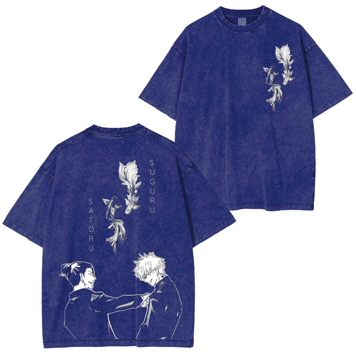 Jujutsu Kaisen Anime Unisex Washed T-Shirt