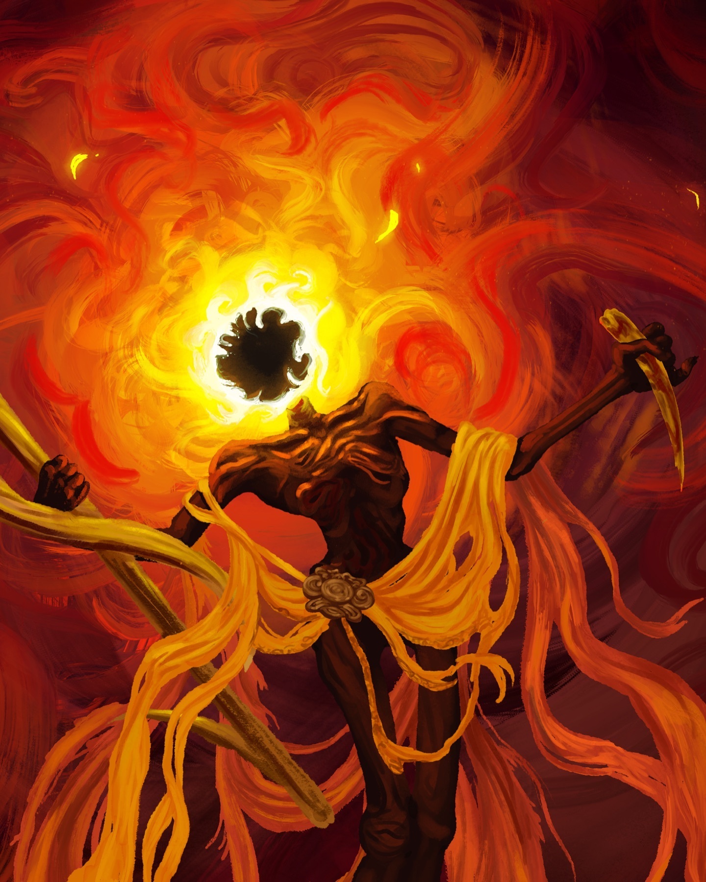 Midra The Frenzied Lord,Elden Ring  Unisex Washed T-Shirt