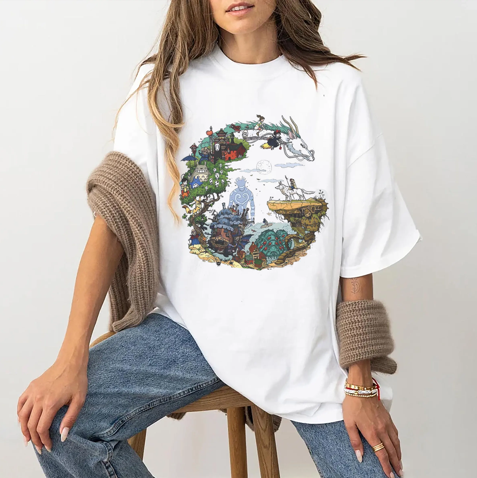 Ghibli Characters Graphic Tee/Sweatshirt/Hoodie