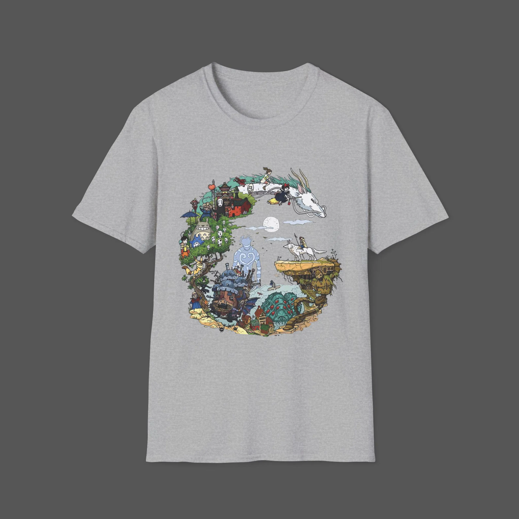 Ghibli Characters Graphic Tee/Sweatshirt/Hoodie