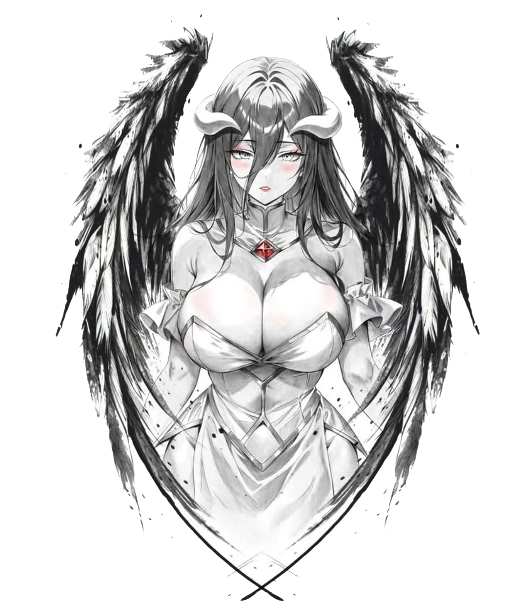 Albedo Overlord Vintage Unisex Washed T-Shirt