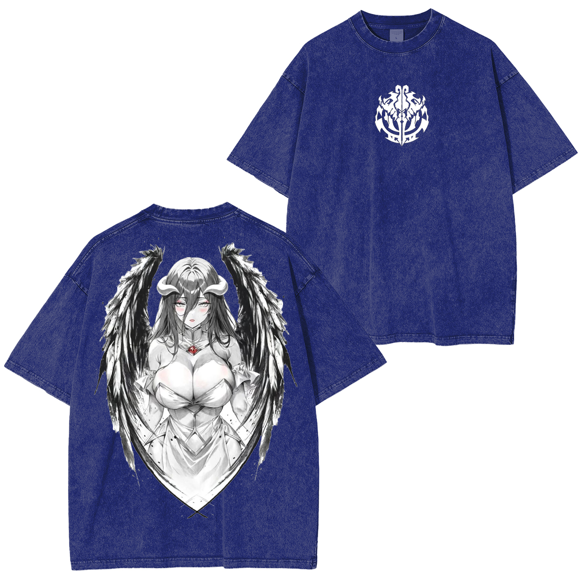 Albedo Overlord Vintage Unisex Washed T-Shirt