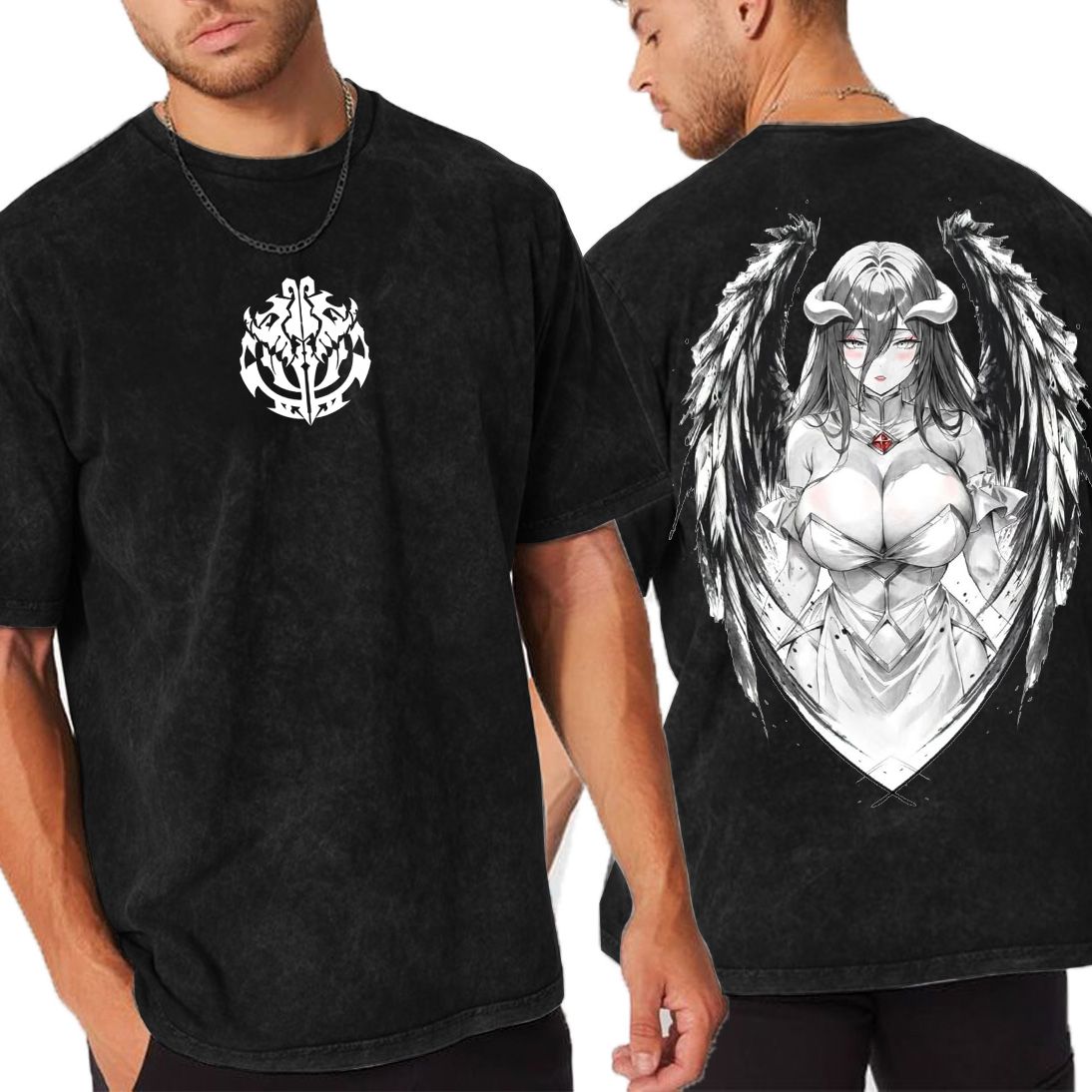 Albedo Overlord Vintage Unisex Washed T-Shirt