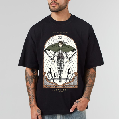 Levi Art Attack On Titan T-Shirt