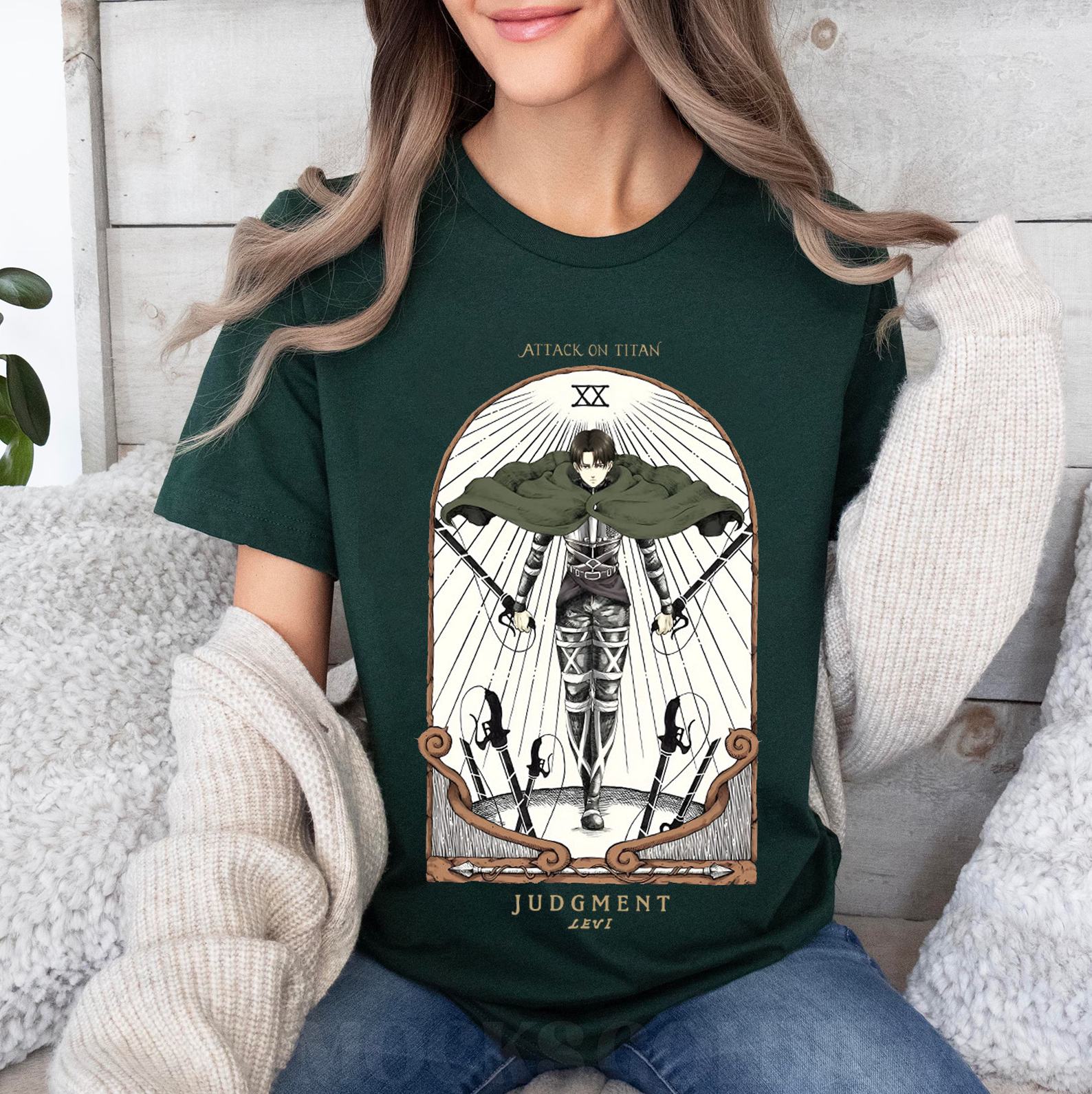 Levi Art Attack On Titan T-Shirt