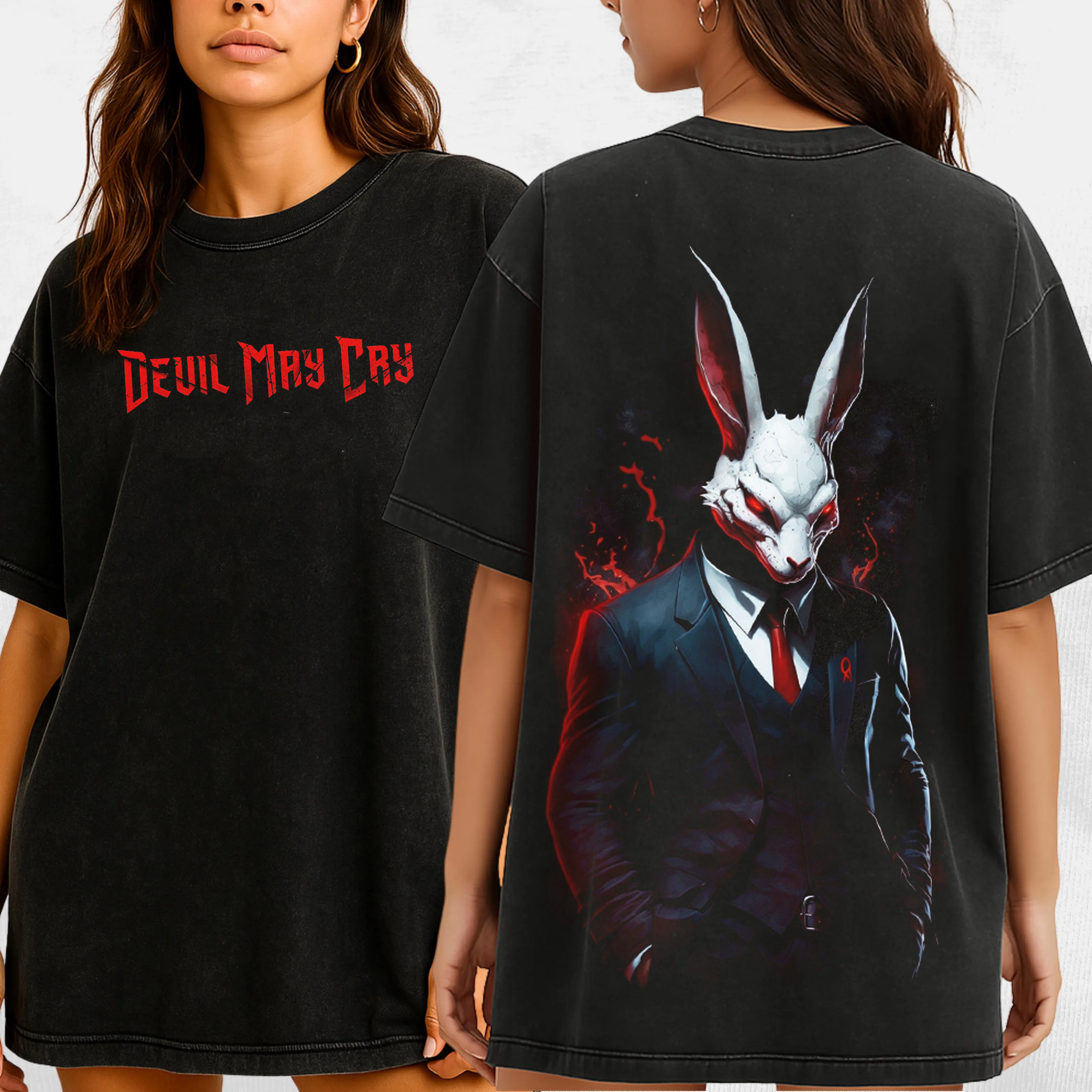 Devil May Cry Unisex Washed T-Shirt