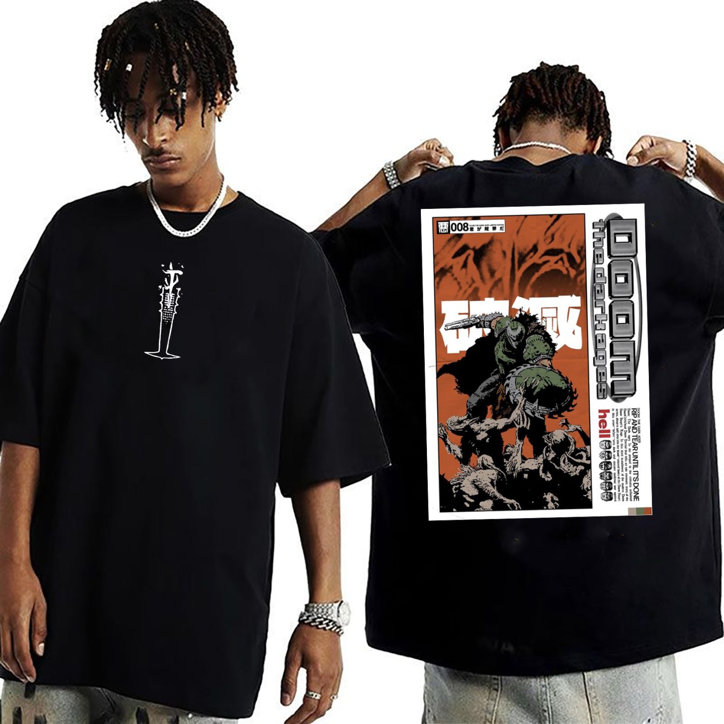 Doom Slayer Game  T-Shirt