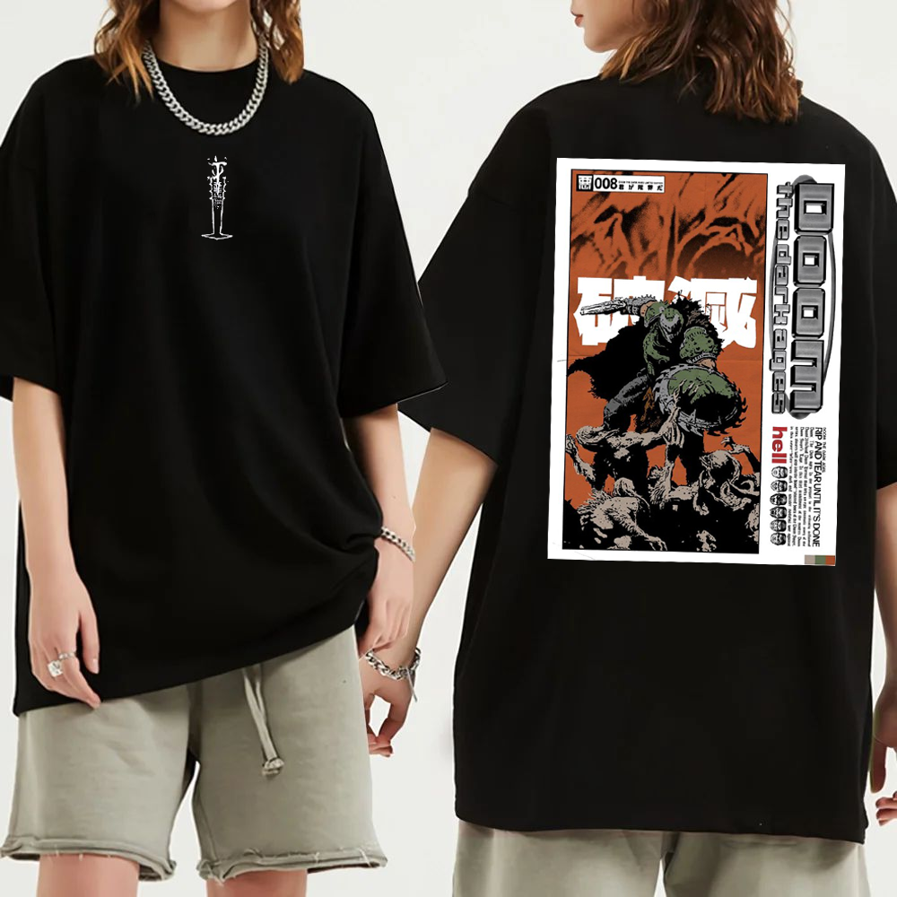 Doom Slayer Game  T-Shirt