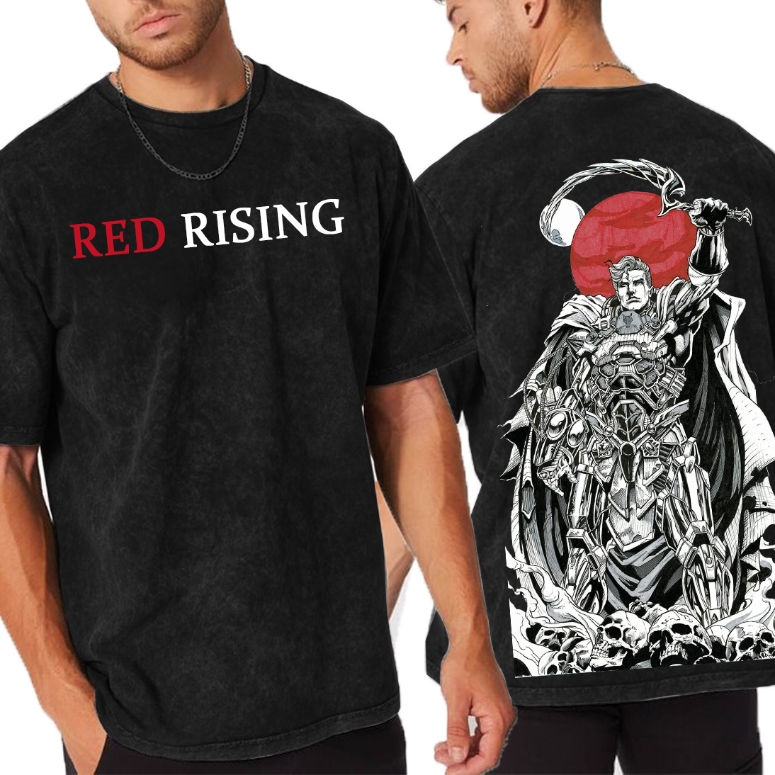 Red Rising Darrow of Lykos  Unisex Washed T-Shirt