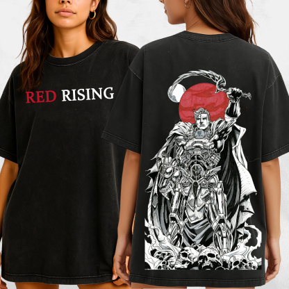 Red Rising Darrow of Lykos  Unisex Washed T-Shirt
