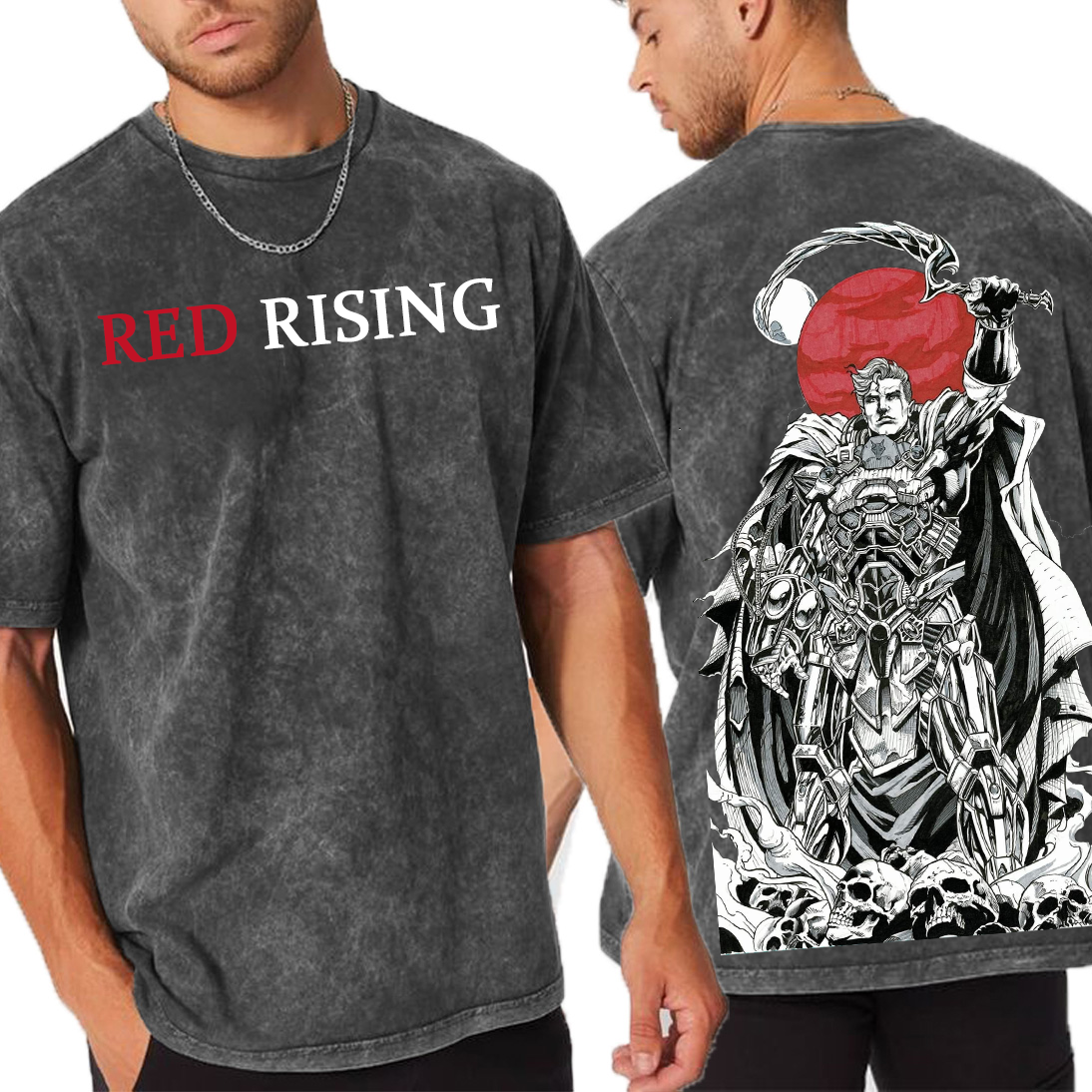 Red Rising Darrow of Lykos  Unisex Washed T-Shirt