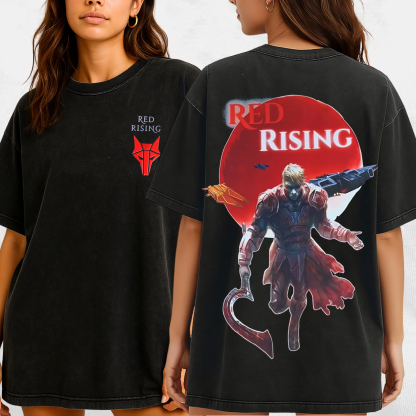 Red Rising Darrow OLykos Unisex Washed T-Shirt