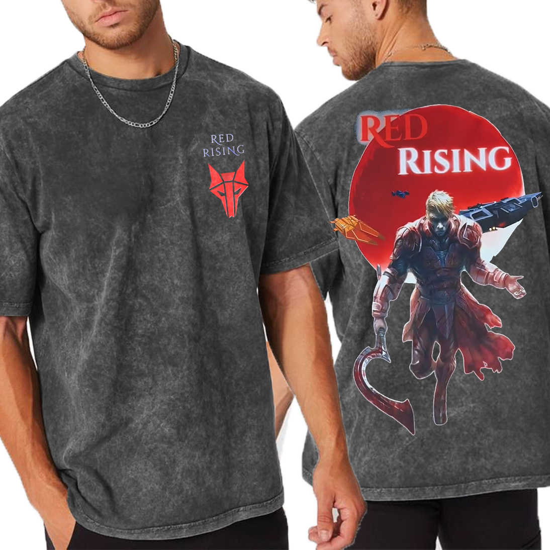 Red Rising Darrow OLykos Unisex Washed T-Shirt