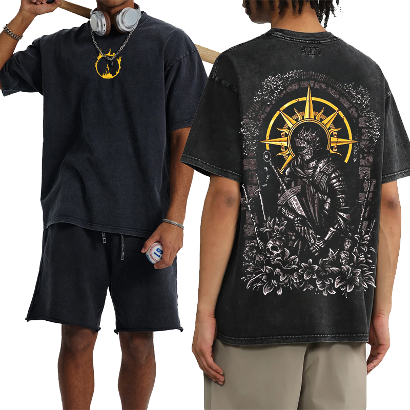 Dark Souls  Unisex Washed T-Shirt