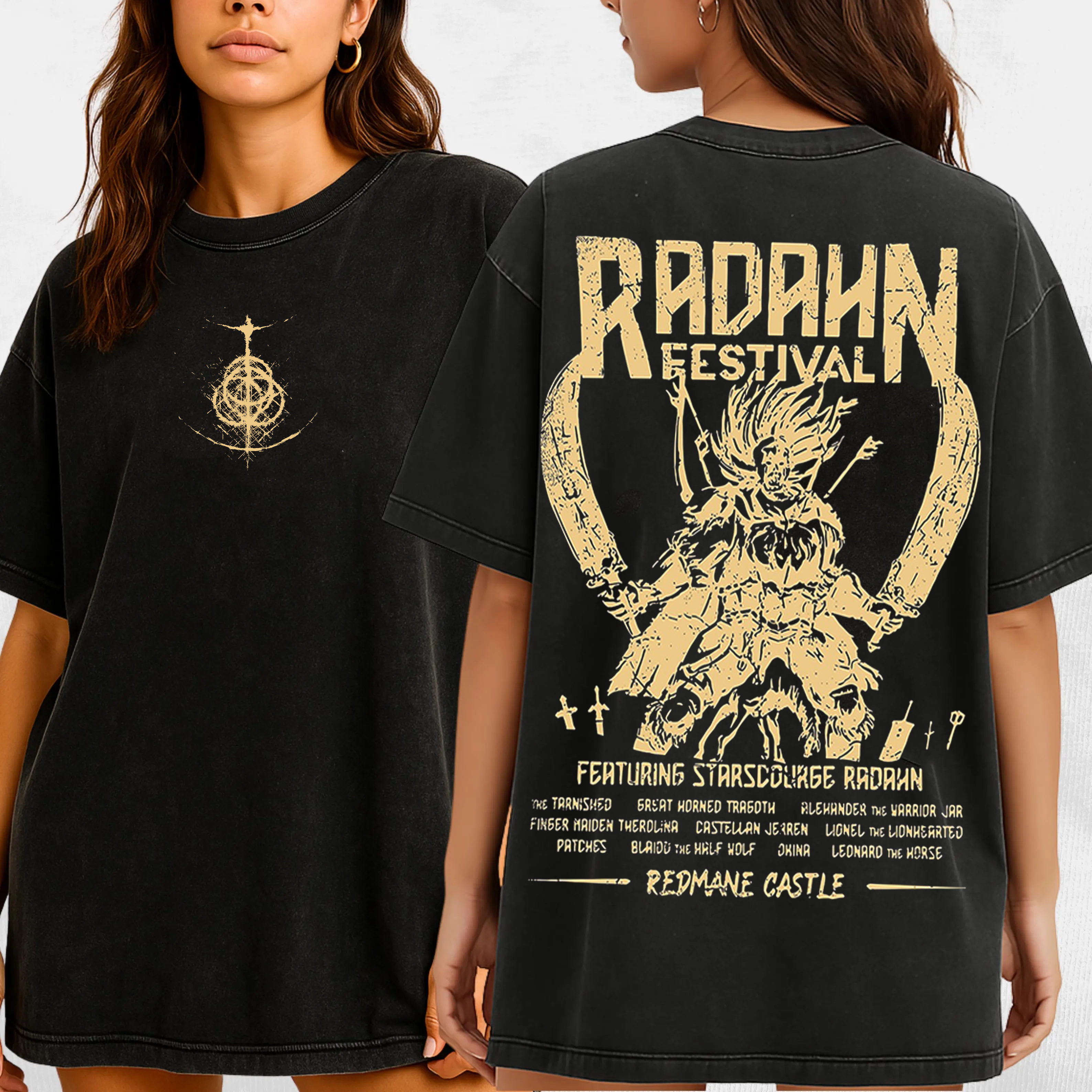 Elden Ring Unisex Washed T-Shirt