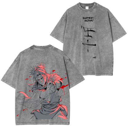 Jujutsukaisen Anime Unisex Washed T-Shirt