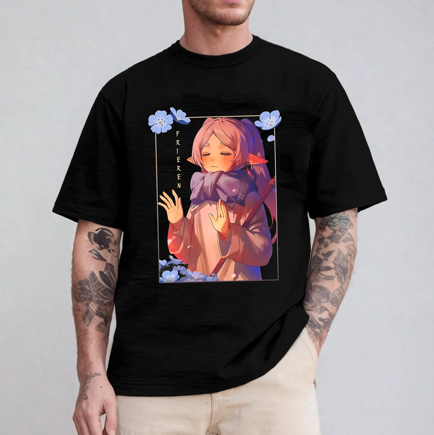 Frieren Shirt, Kawaii Anime Shirt