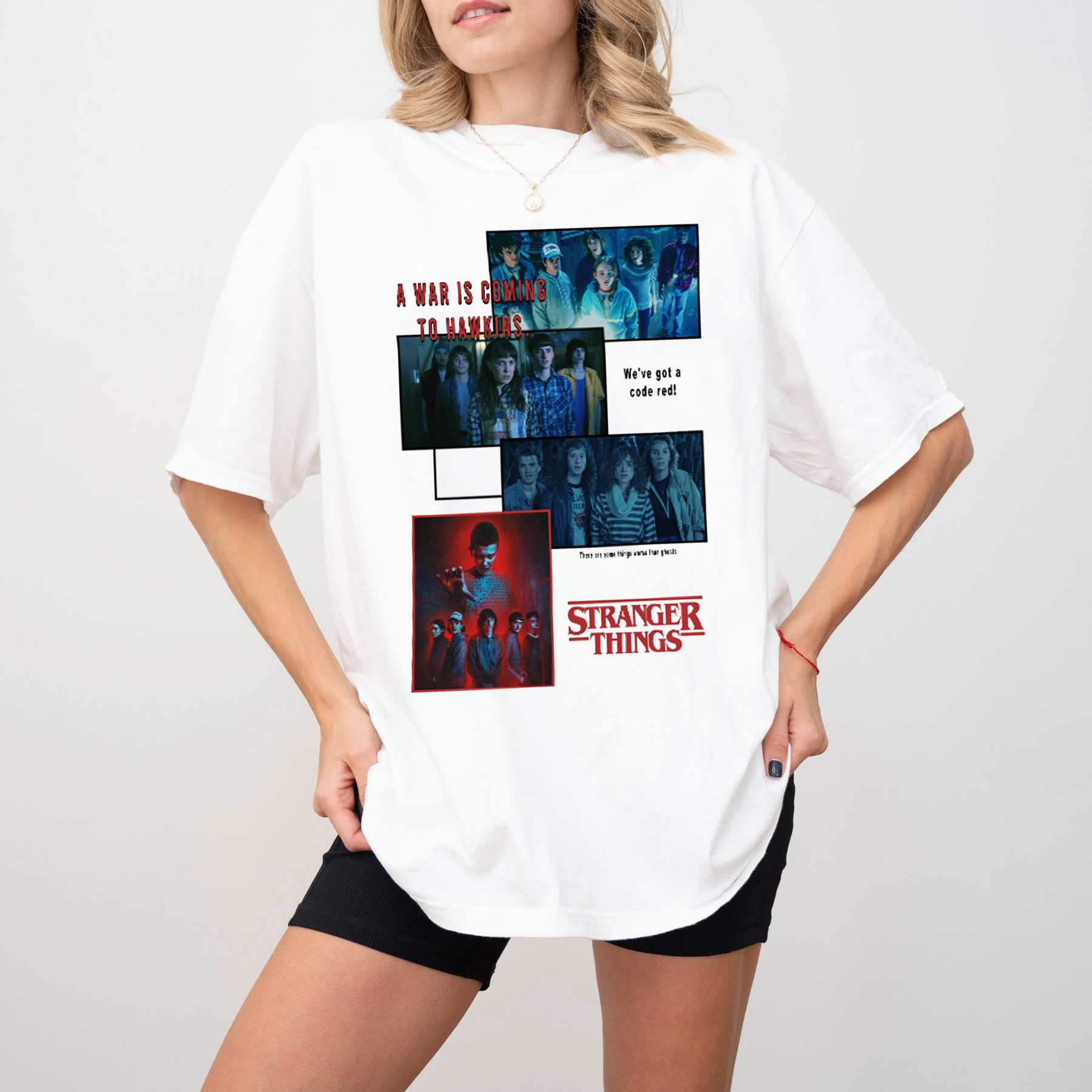 Stranger Thing Chibi Characters T-Shirt