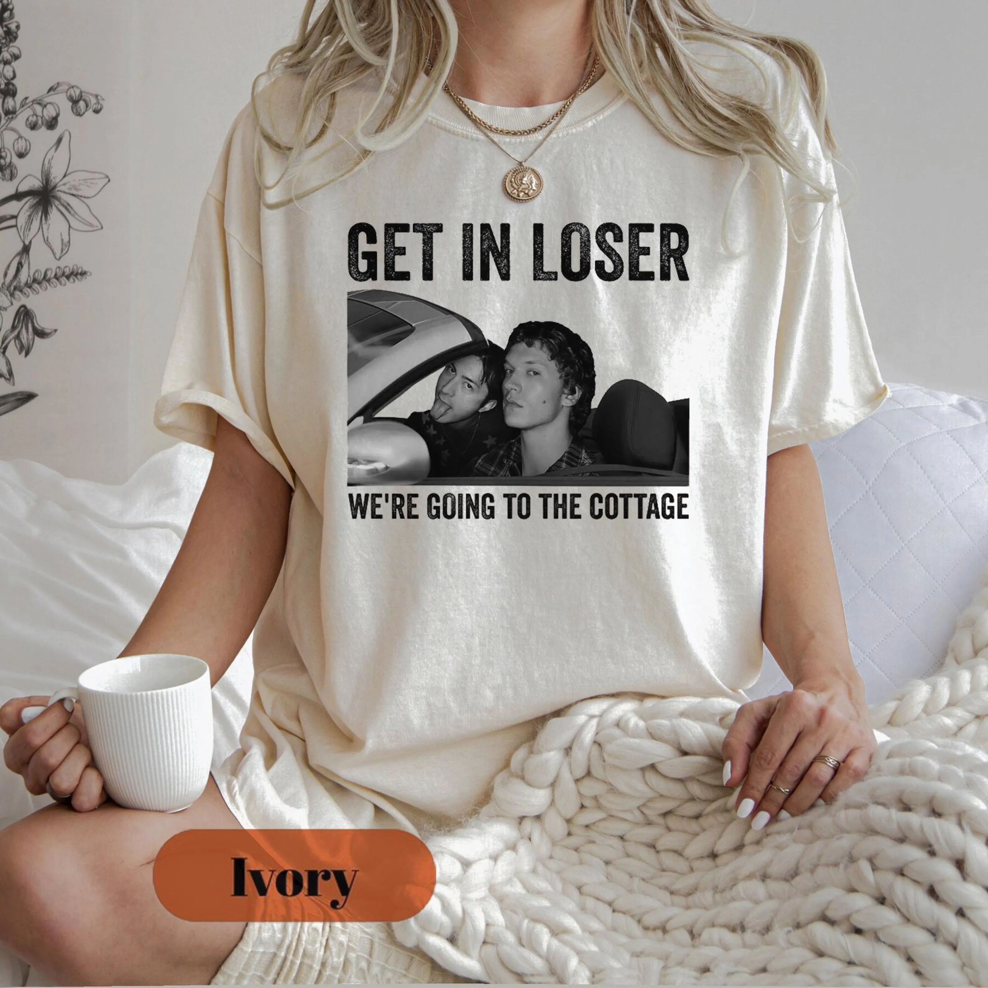 Get In Loser We're Going To The Cottage,Heated Rivalry Unisex T-shirt/Crewneck/Hoodie