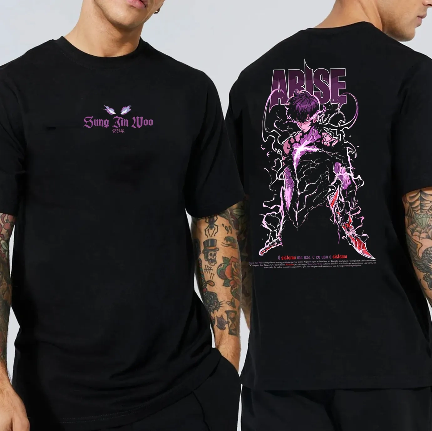 DARK HEART - SUNG JIN WOO Tee/Crewneck/Hoodie