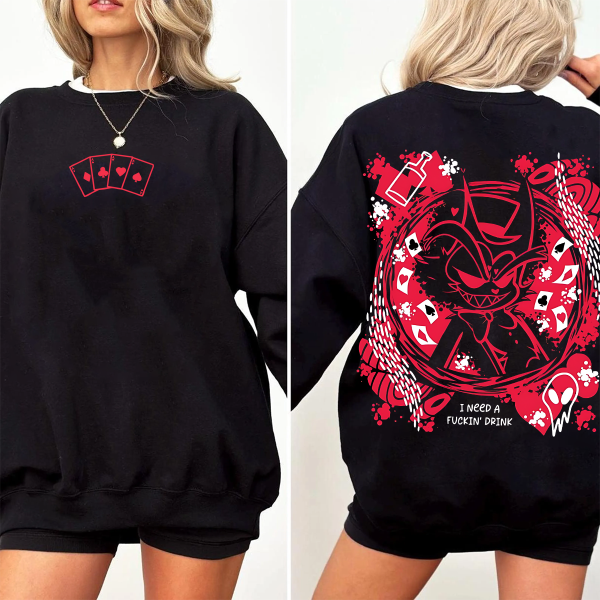 Hazbin Hotel Unisex Shirt/Crewneck/Hoodie