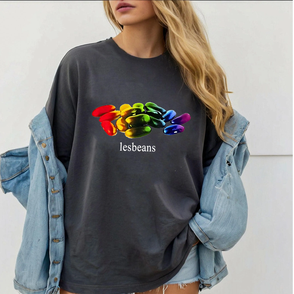 Colorful beans Lesbeans Lesbian Pride LGBT Unisex T-shirt/Crewneck/Hoodie