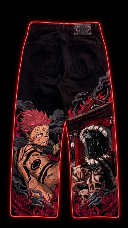 Jujutsu Kaisen Sukuna Pants