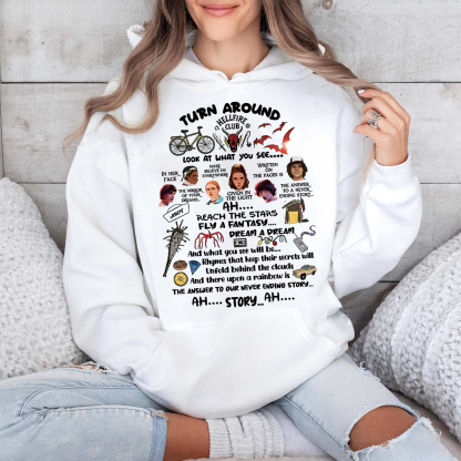 Never Ending Story Stranger Things Unisex Shirts/Crewneck/Hoodie