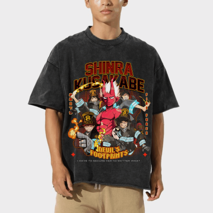 FIRE FORCE | Shinra Kusakabe Vintage Shirt