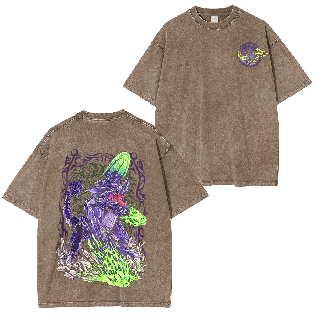 Monster Hunter Unisex Washed T-Shirt
