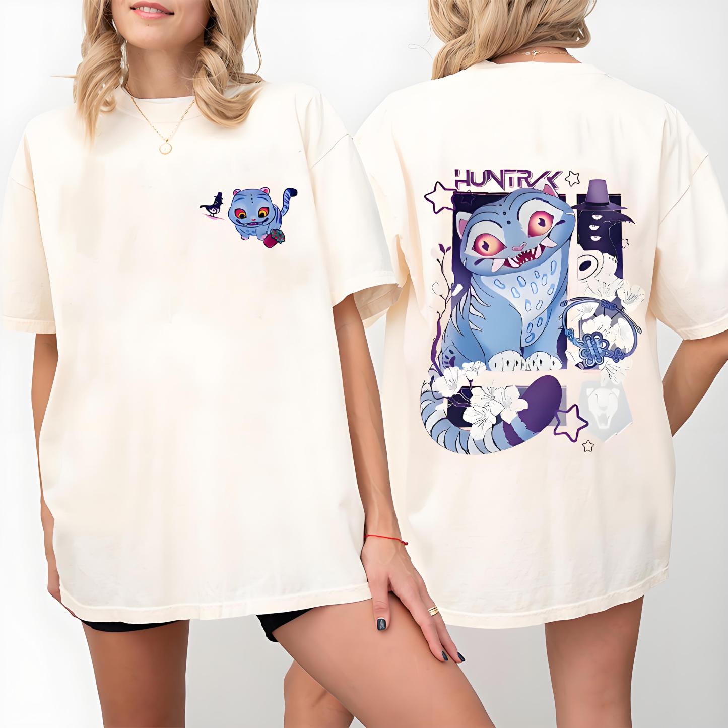 Cute Derby Tiger Demon Hunters 2-sided Shirt