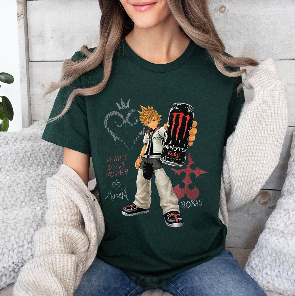 Sora Kingdom Hearts Oversized T-shirt/Crewneck/Hoodie