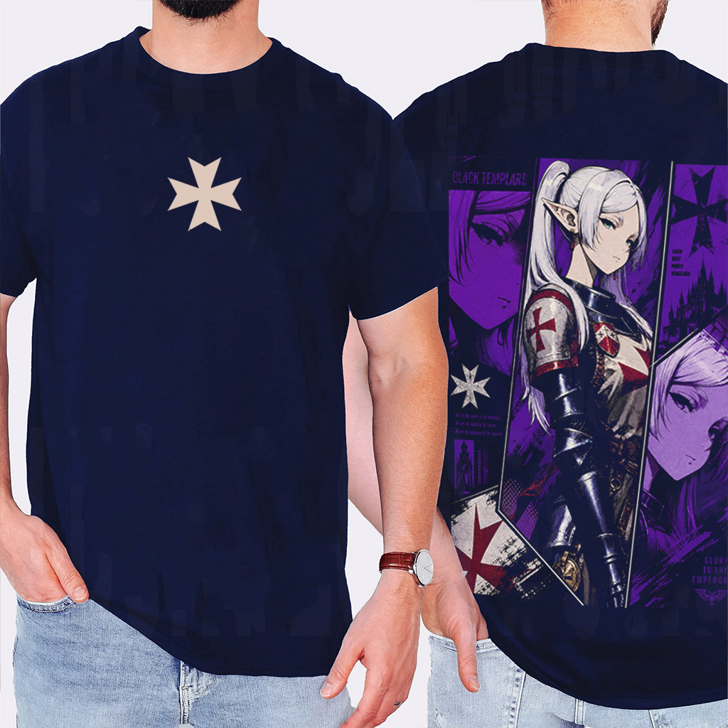 Warhammer Frieren's Journey Through Timperium of mankind  Vintage Washed T-shirt/Crewneck/Hoodie