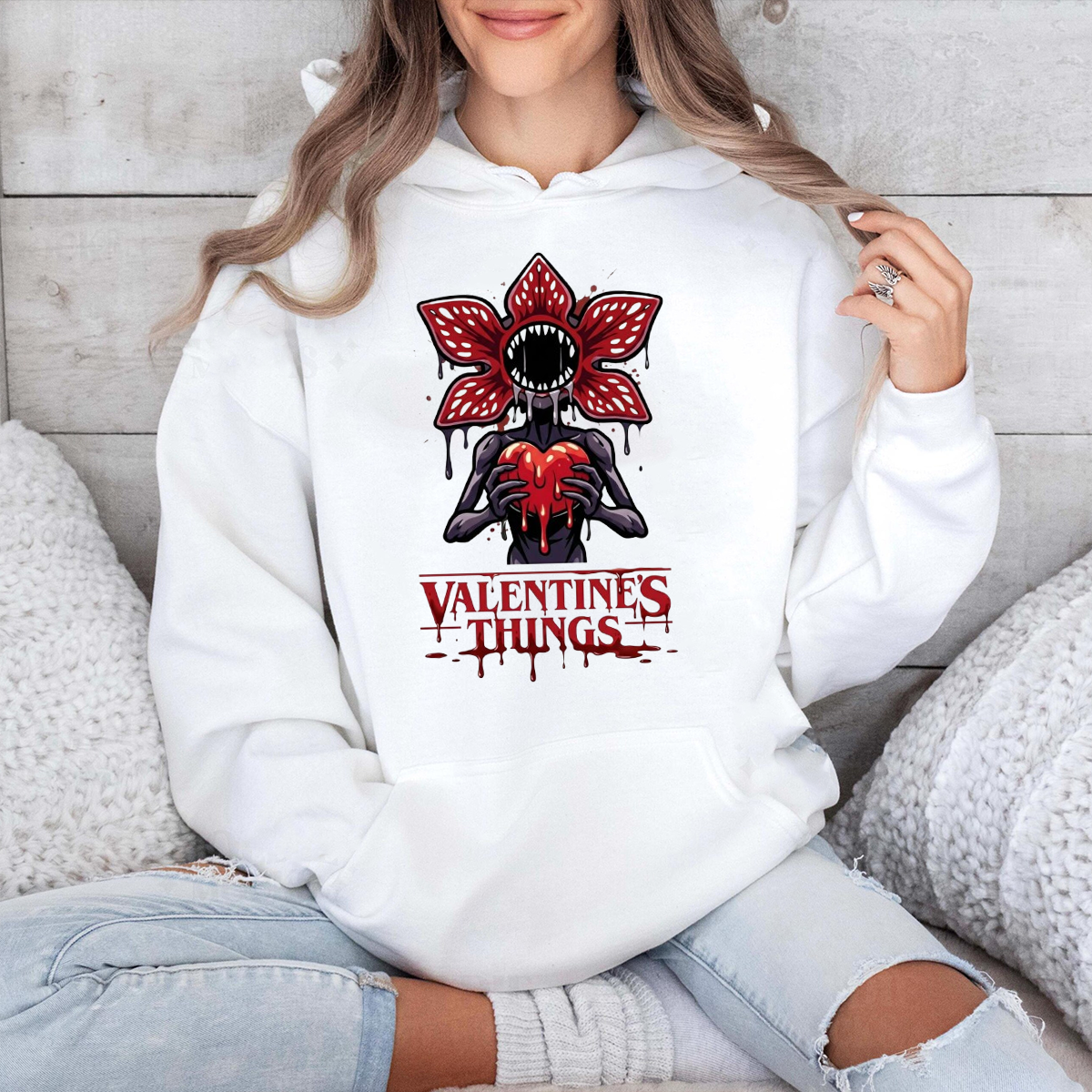 Retro Monster Valentine Unisex T-shirt/Crewneck/Hoodie