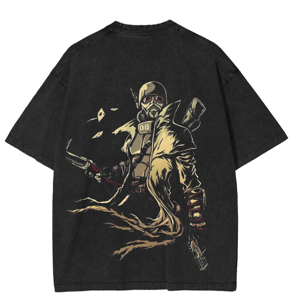Fallout New Vegas Unisex Washed T-Shirt