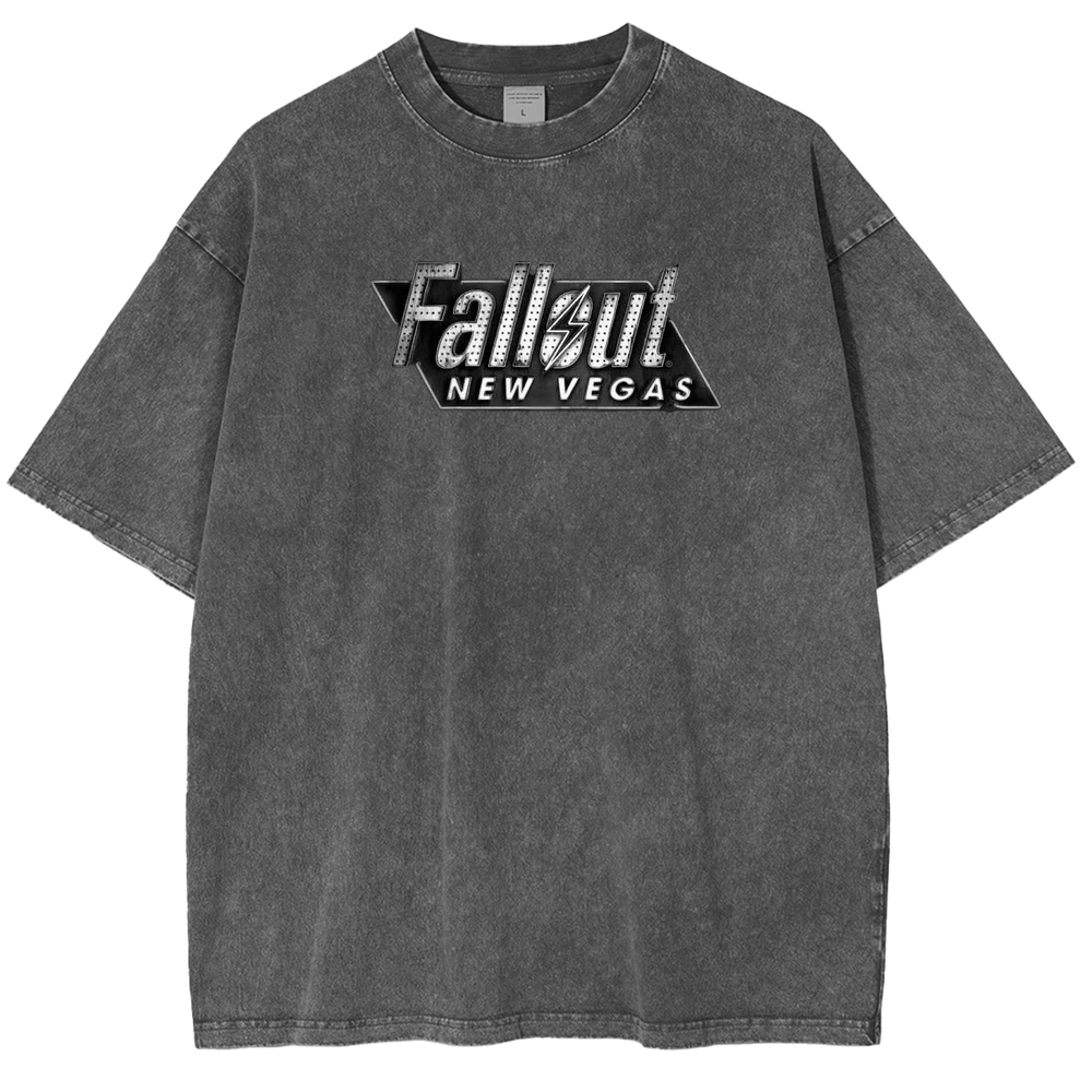 Fallout New Vegas Unisex Washed T-Shirt