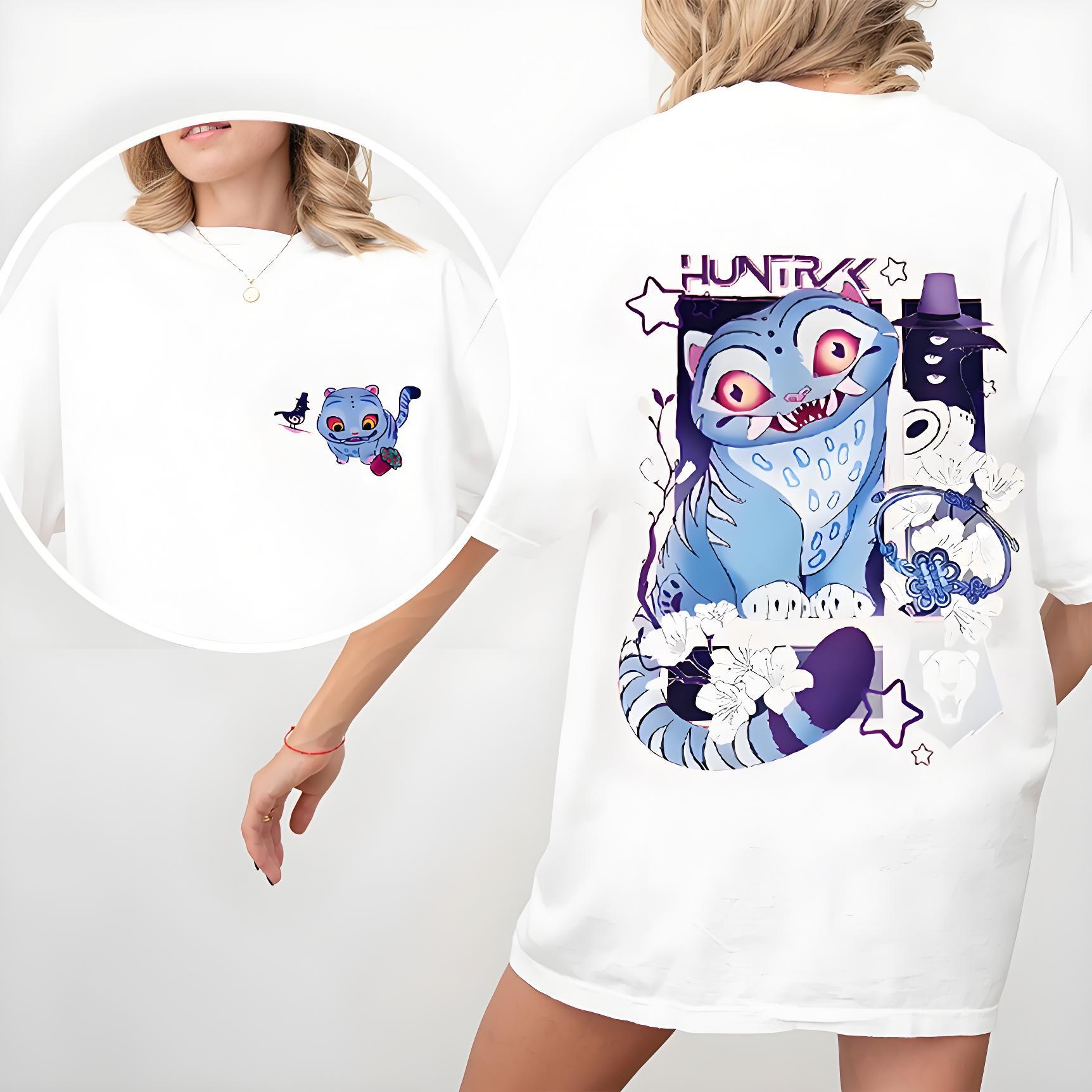 Cute Derby Tiger Demon Hunters 2-sided Shirt