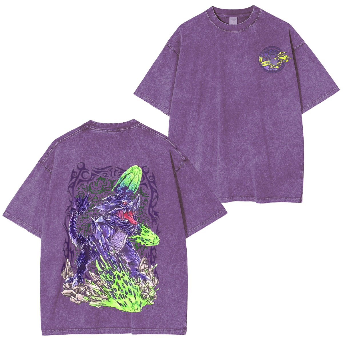 Monster Hunter Unisex Washed T-Shirt