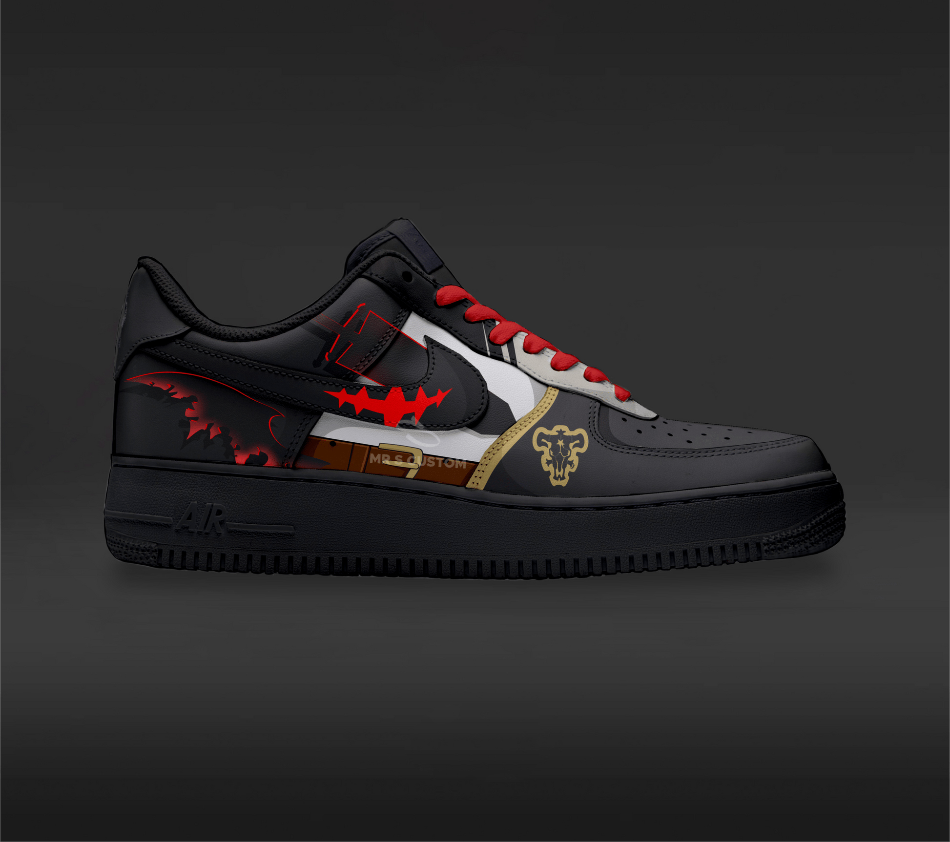 Black Clover AF1 Anime Shoes