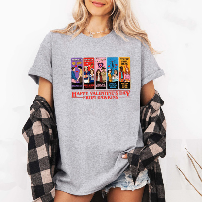 Happy Valentines Day From Hawkins Unisex T-shirt/Crewneck/Hoodie