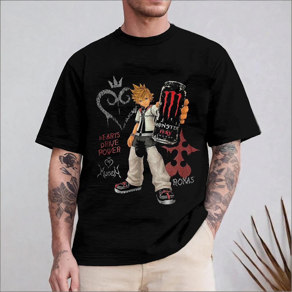 Sora Kingdom Hearts Oversized T-shirt/Crewneck/Hoodie