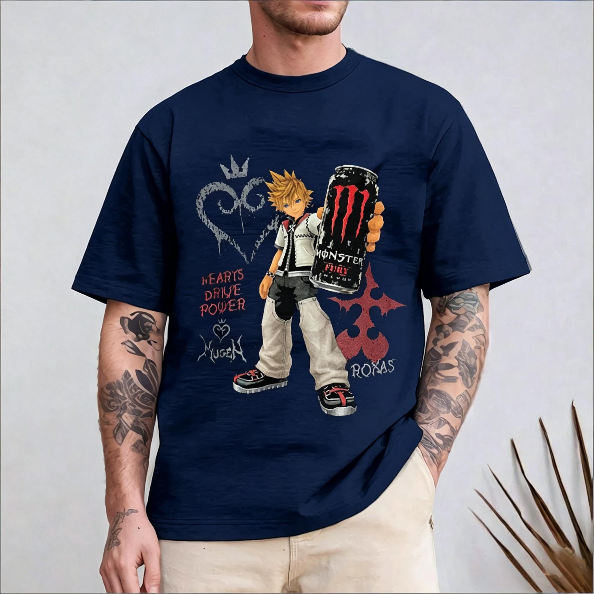 Sora Kingdom Hearts Oversized T-shirt/Crewneck/Hoodie