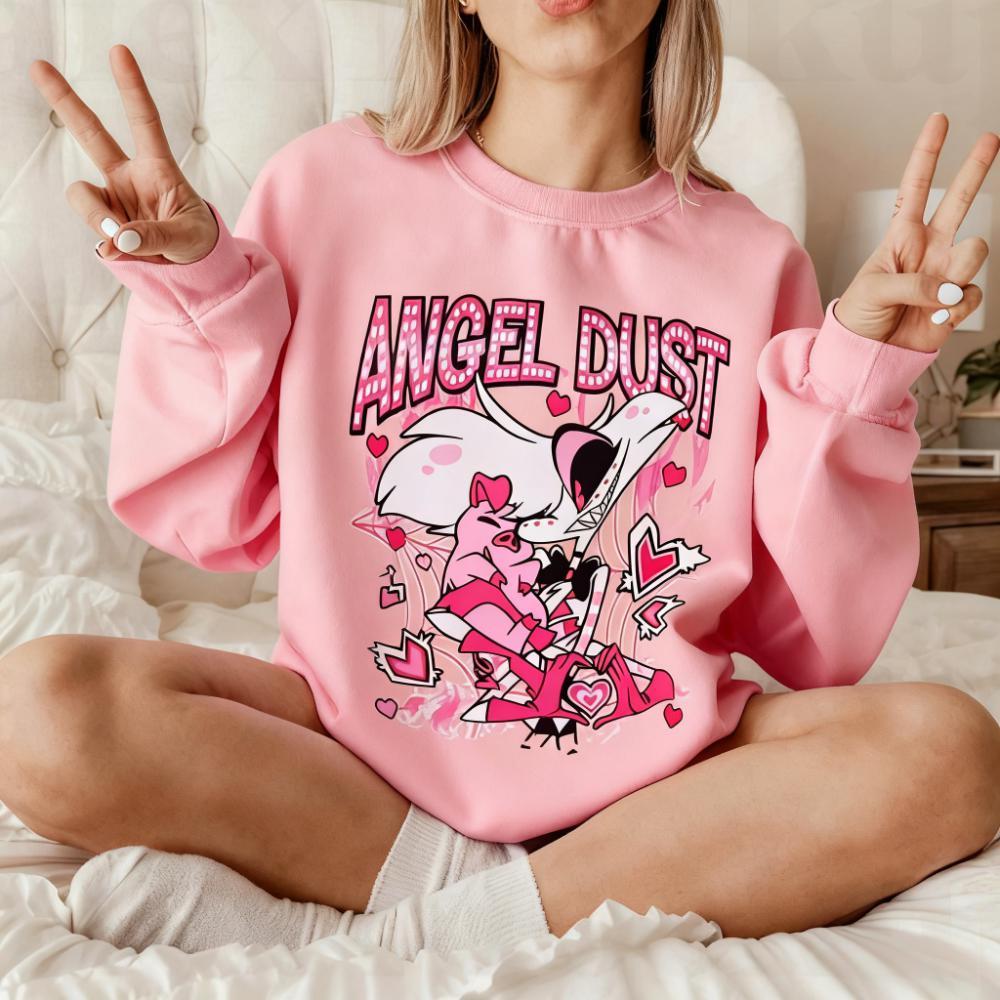 Hazbin Hotel Angle Dust Unisex Shirt/Crewneck/Hoodie