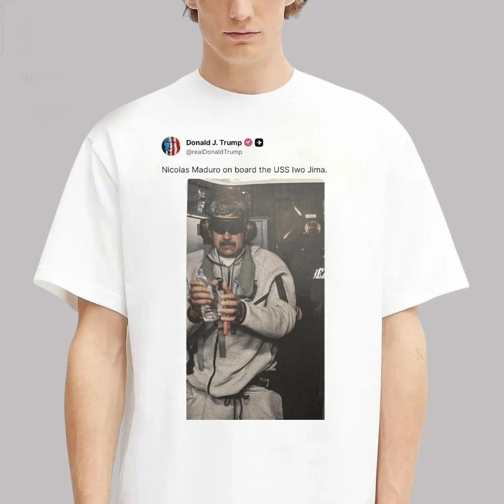 Nicolas Maduro On Board The USS Unisex Shirts/Crewneck/Hoodie