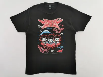 Vintage Babymetal Japanese Kawaii Metal Band T Shirt