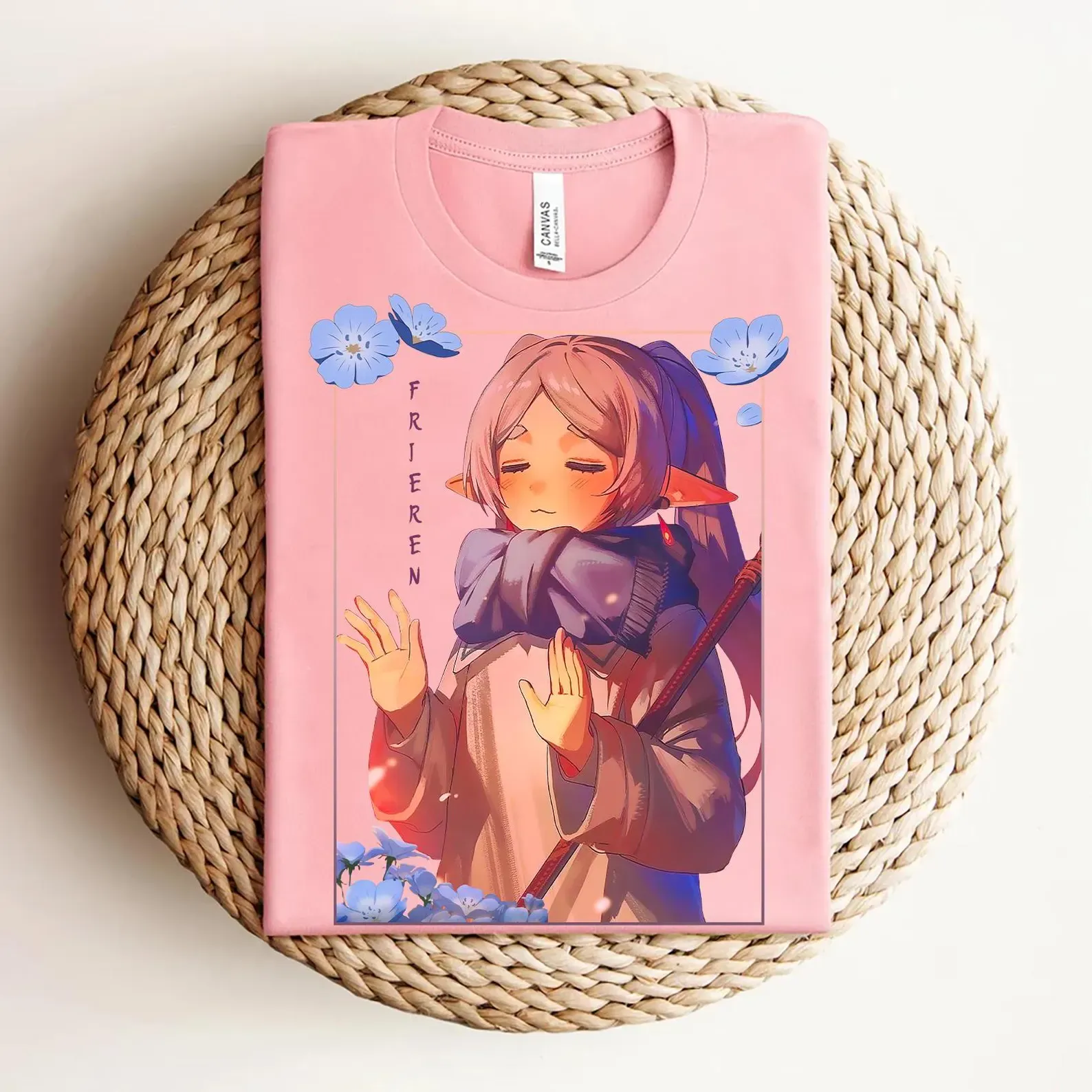 Frieren Shirt, Kawaii Anime Shirt