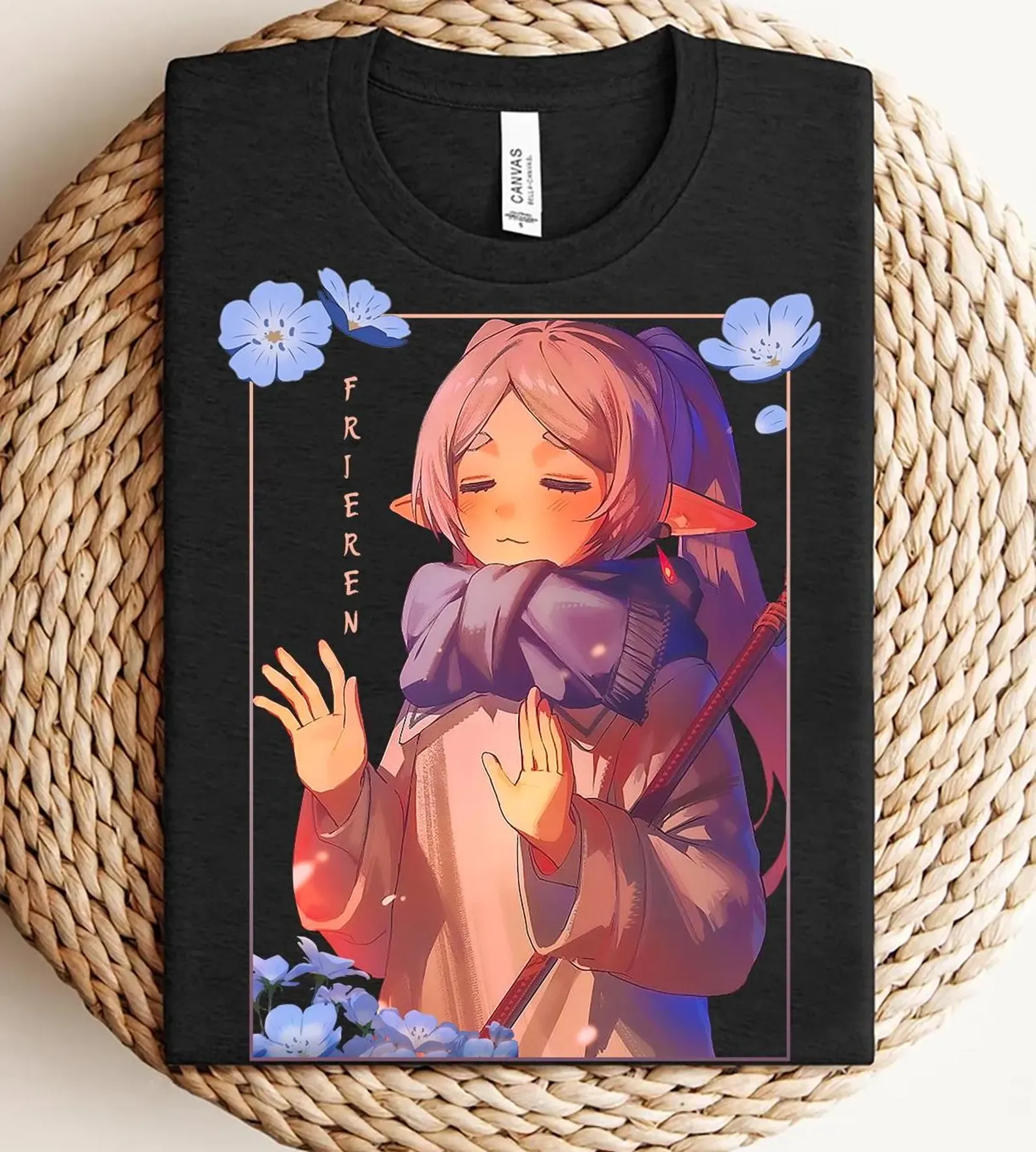 Frieren Shirt, Kawaii Anime Shirt