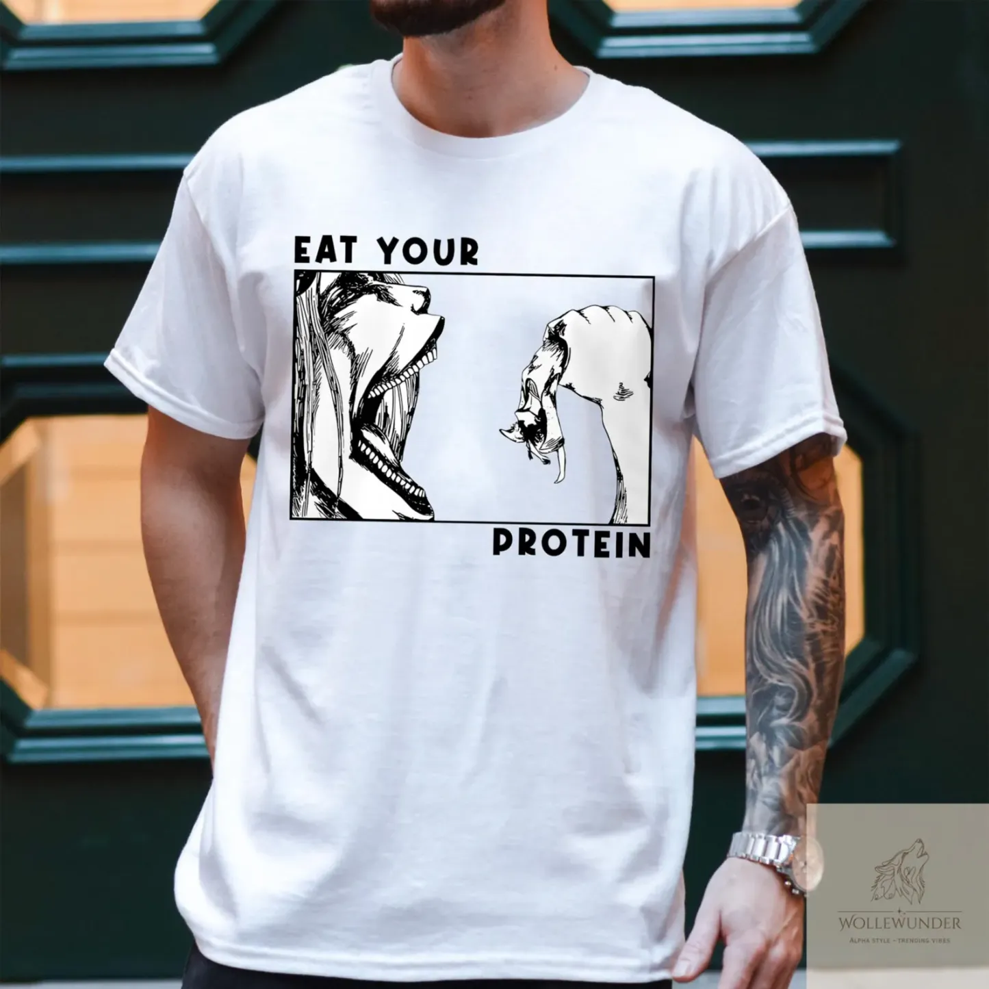 Anime T-shirt "Titan Attack"